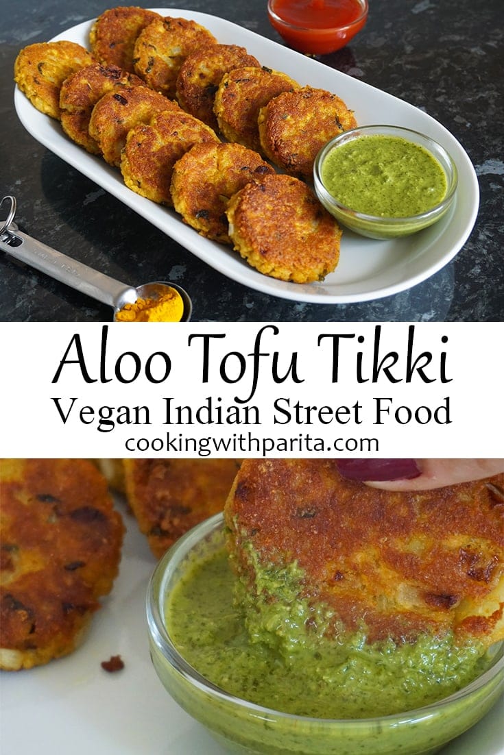 Aloo Tofu Tikki - Cooking With Parita