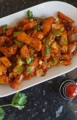 indian chili potatoes