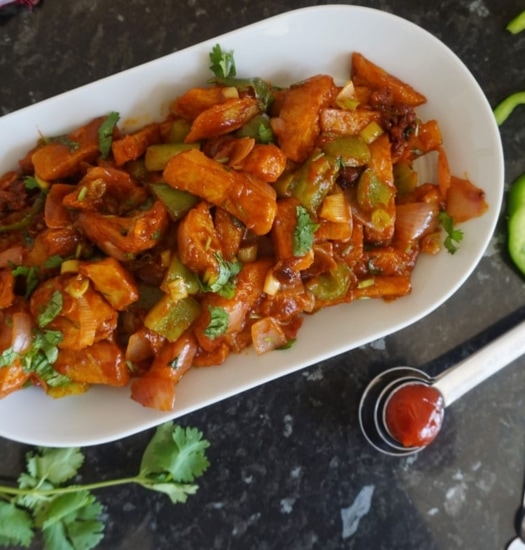 indian chili potatoes