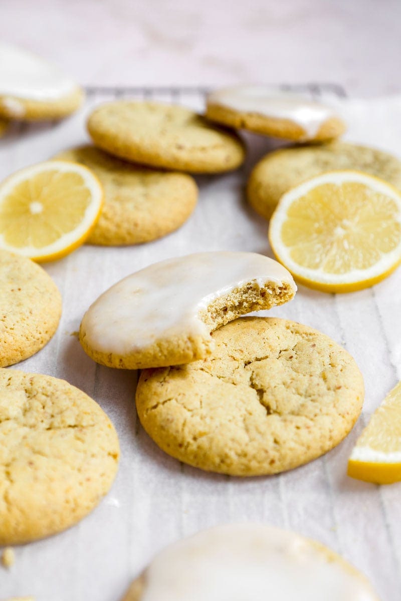 Vegan Soft Lemon Cookies | cookingwithparita.com