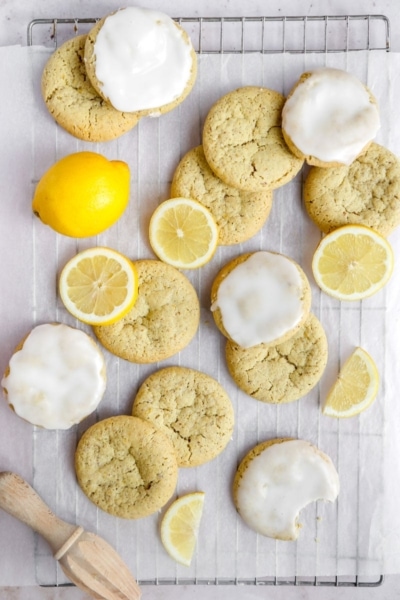 Vegan Soft Lemon Cookies | cookingwithparita.com
