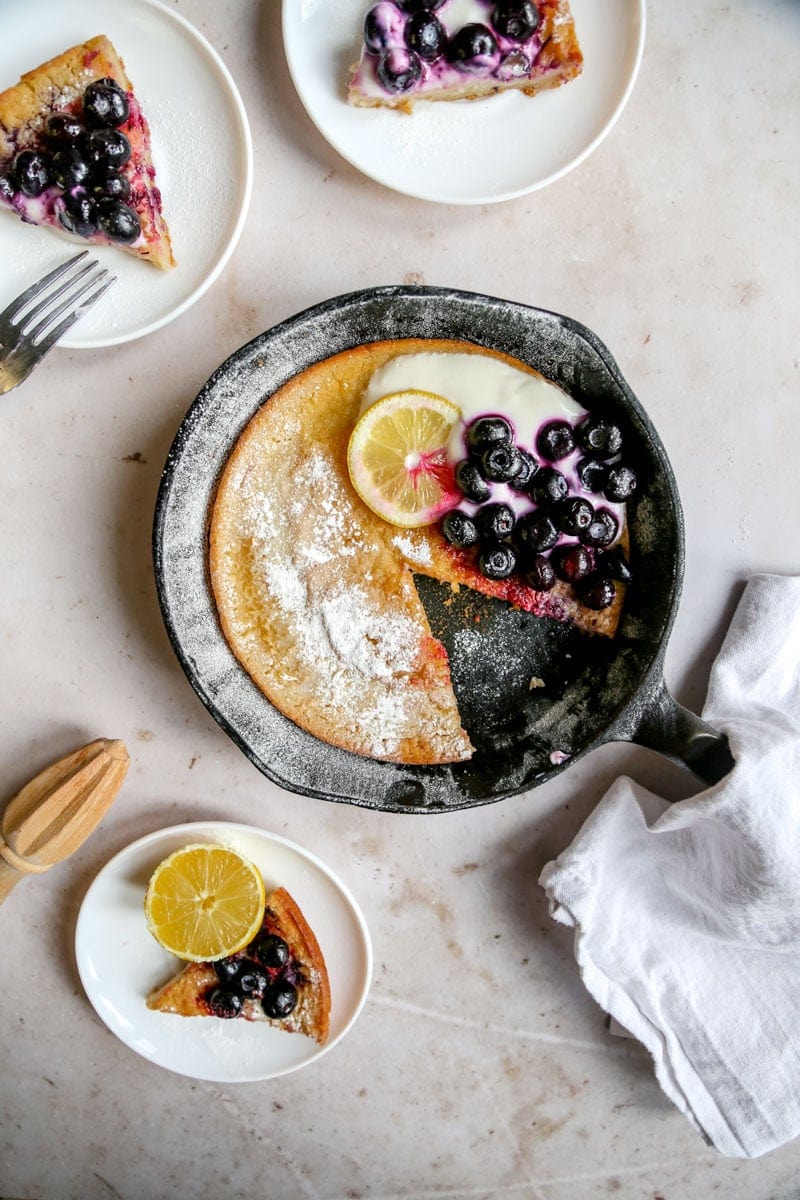 Vegan Skillet Pancake Recipe | cookingwithparita.com